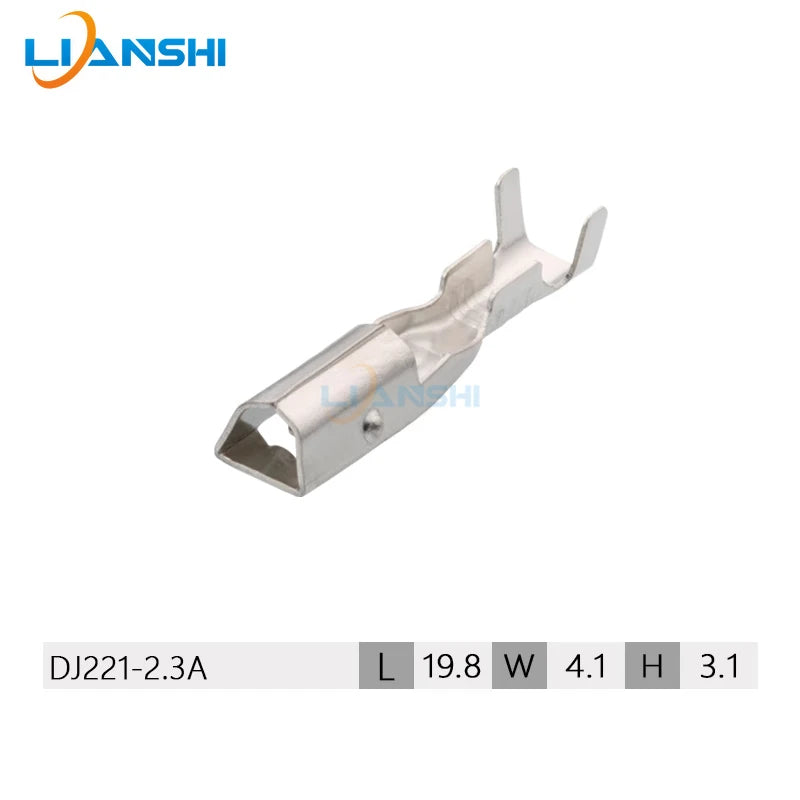 100pcs PP0202201 automotive connector Cylindrical connector 2.3 socket DJ221-2.3A