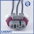 3 Pin female LS MAP And 58x Crank Engine Speed Sensor auto waterproof connector Wiring plug 12129946 with 15cm wires