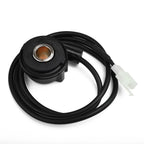 3-Pin Motorcycle Digital Odometer Speedometer Sensor Cable Matal Odometer Sensor Cable Modification Parts