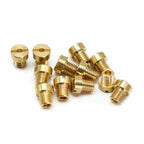 25pcs Carburetor Main Jet 55-115 M6 For Dellorto & For Mikuni 6mm Thread Carburetors Injector Nozzle Main Jet Set
