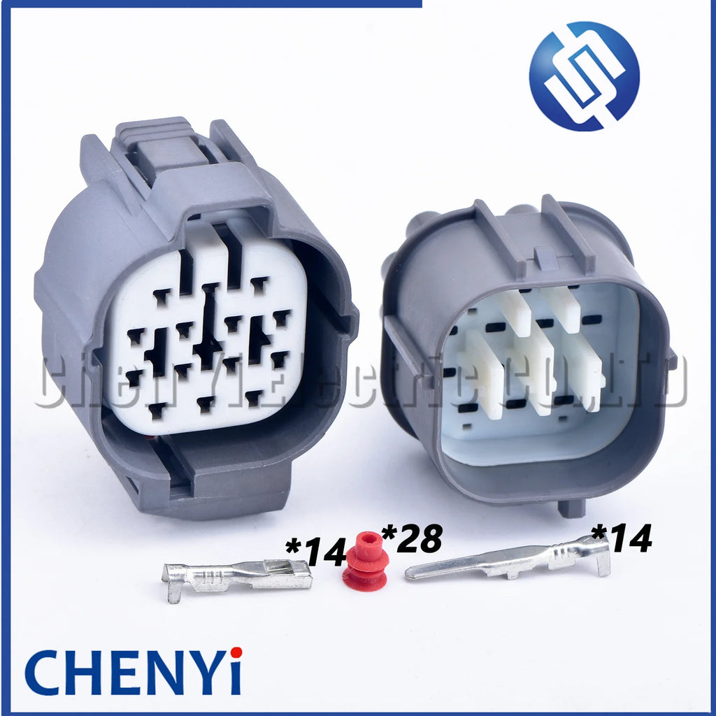 14 Pin female or Male automobile Waterproof Connector plug Socket for Honda 6181-0077 6189-0136 6188-4691