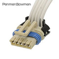 1 Set 5 Pin Auto Exhaust Gas Recirculation EGR Valve Plug Waterproof Connector Wiring Harness Socket for Buick Chevrolet