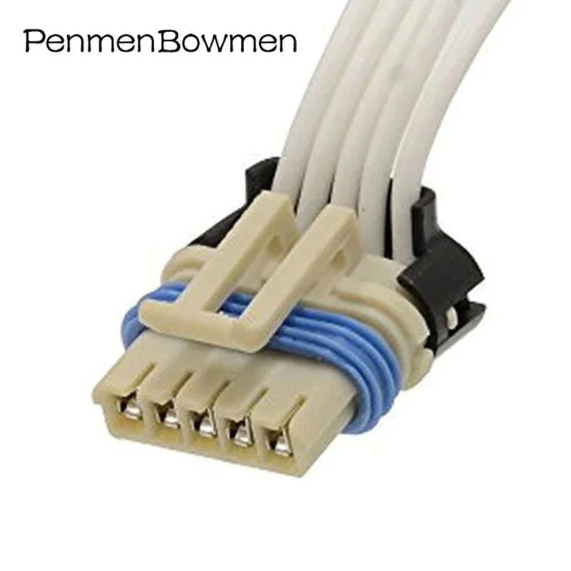 1 Set 5 Pin Auto Exhaust Gas Recirculation EGR Valve Plug Waterproof Connector Wiring Harness Socket for Buick Chevrolet