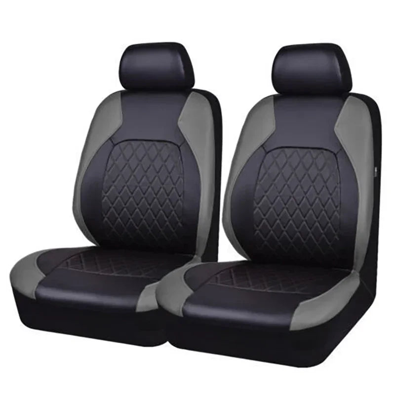 Universal Car Seat Covers Black Fashions Sports Seat Covers PVC Fabric Car Seat Cover Universal Interior Accessories Amagi