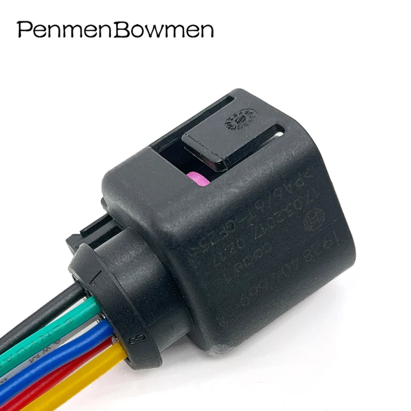 1 Set 6 Pin Auto Throttle Oxygen Sensor Electrical Cable Connectors Female Wire Harness Plug 1928404669 For 4H0973713