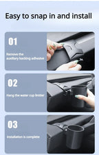 For Tesla Model Y Juniper/3/3+ Highland 2025 Water Cup Holder Beverage Rack Limiter Instrument Table Cup Support Car Tools Amagi