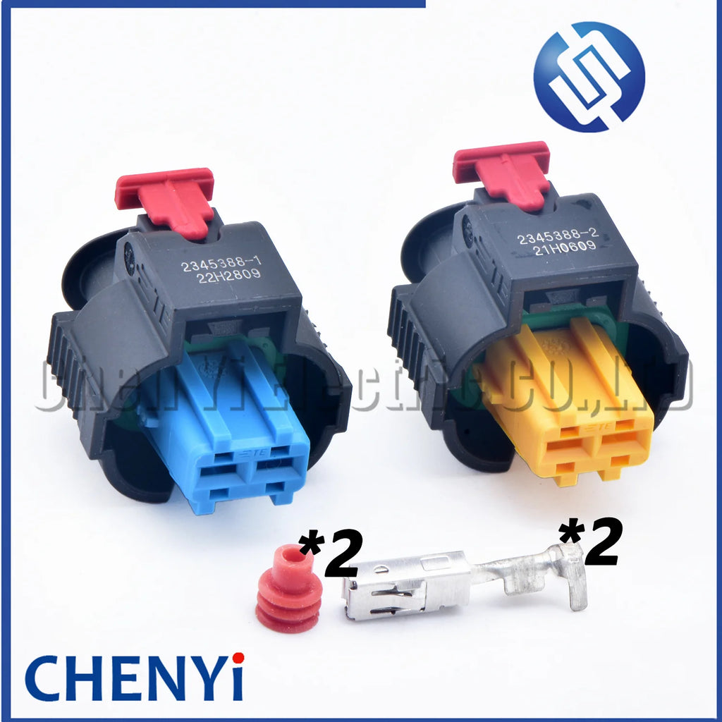 2 Pin Automobile waterproof connector Fuel injector plug 2345388-1 2345388-2 21H0609 22H2809 2345290-1 2345290-1