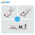 100pcs 6.3 series automotive connector terminal copper tinned DJ629-E6.3B