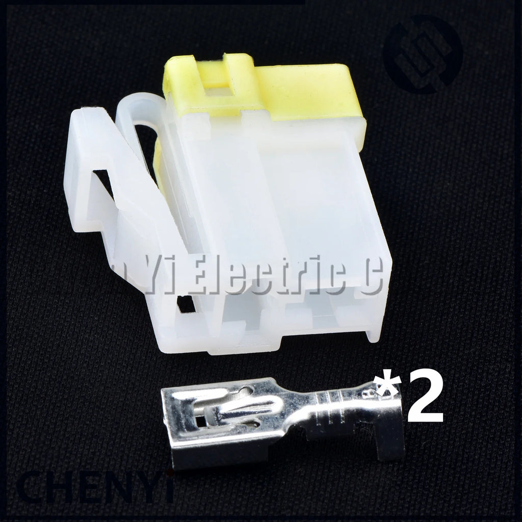 2 Pin male or female Automotive connector Horn plug Car air conditioning blower plug Mechanical control panel plug 7122-6020