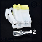 2 Pin male or female Automotive connector Horn plug Car air conditioning blower plug Mechanical control panel plug 7122-6020