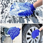 Car Wash Gloves Washing Wiper Car Cleaning Towel Auto Dust Washer Mitt Microfiber Gloves Car Wash Household Washing Amagi