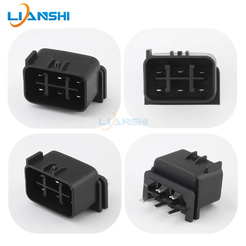 FSW-C-6F-B is suitable for Yamaha Kawasaki motorcycle rectifier charger plug 6pin automotive headlight connector DJ70610-3-10/21
