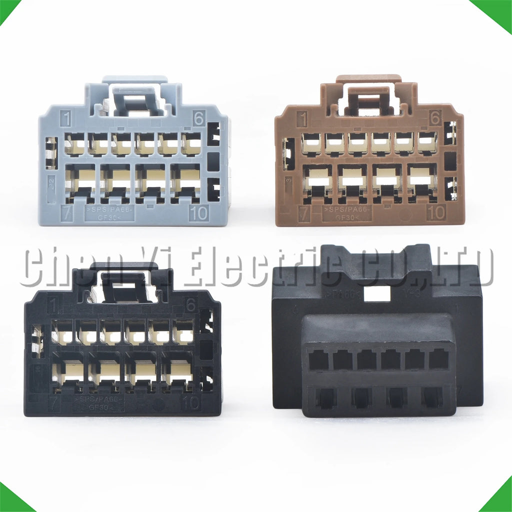 10-Pin Auto Connector Connectors Power amplifier Tailgate module harness 31372-1100