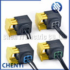 4 Pin New Energy Connector Harness Plug Nitrogen oxygen sensor plug 1-1418390-1 2-1418390-1 3-1418390-1 4-1418390-1 15cm wires