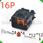 16 Pin Automotive Connectors Engine headlights Wire harness Plug HP511-16020 HP515-1602...