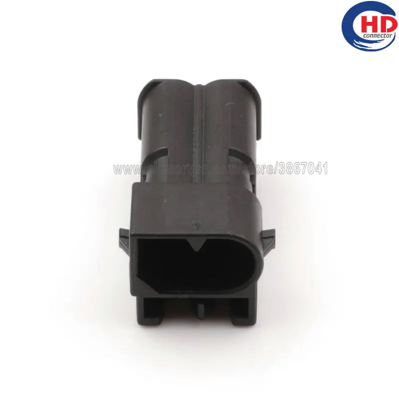 2pin auto waterproof electric plastic wire harness connector 1-968840-1
