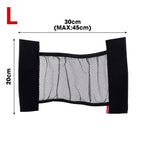 Car Trunk Elastic Mesh Fixed Straps Car Interior Organizer Extinguisher Storage Net Bag Seat Back Fixing Bag Auto Car Accessory