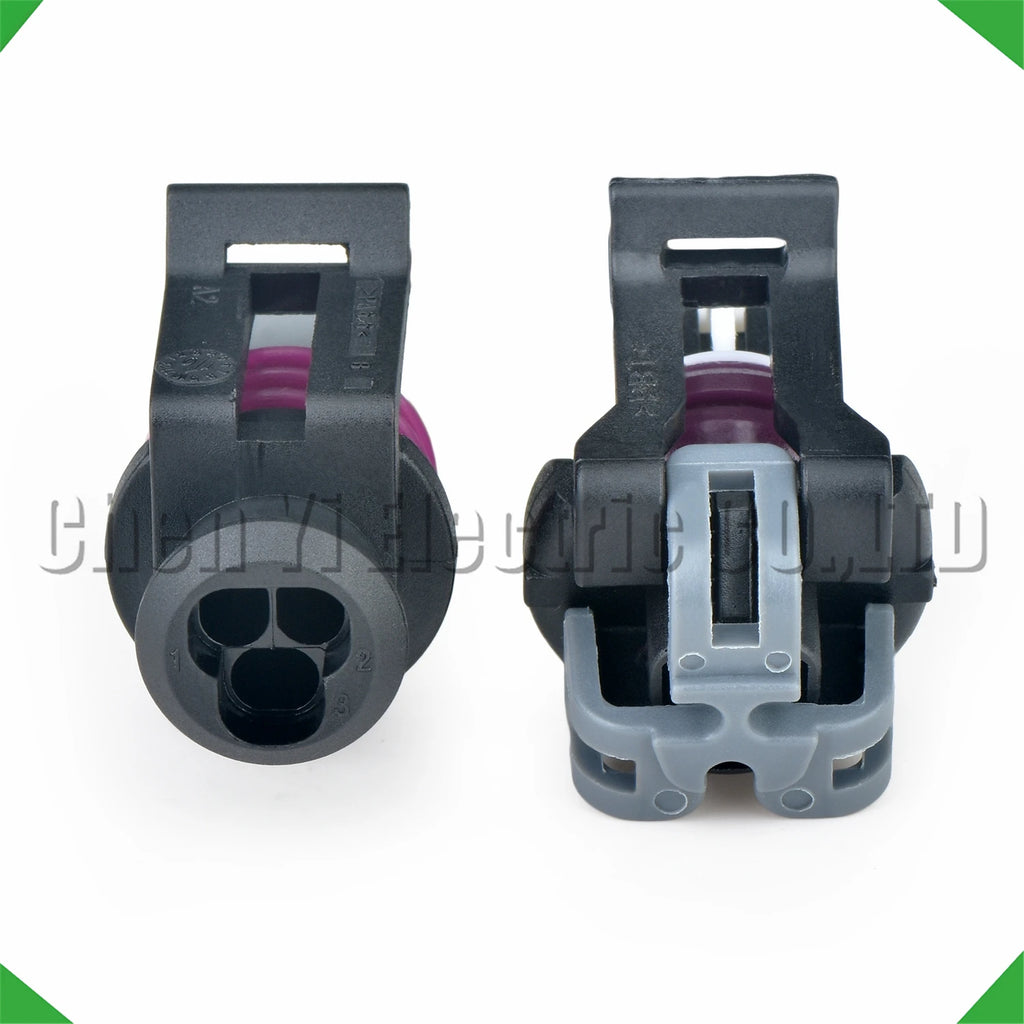 3 Pin Automotive Connectors Engine Oil Temp Gauge Air conditioning pressure sensor Wire...