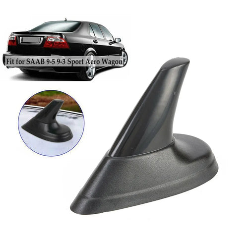 1 Pc Car Virtual False Antenna Black ABS Plastic Appearance Finned Aerial False Antenna Fits SAAB 9 3 9 5 93 95 Car Parts