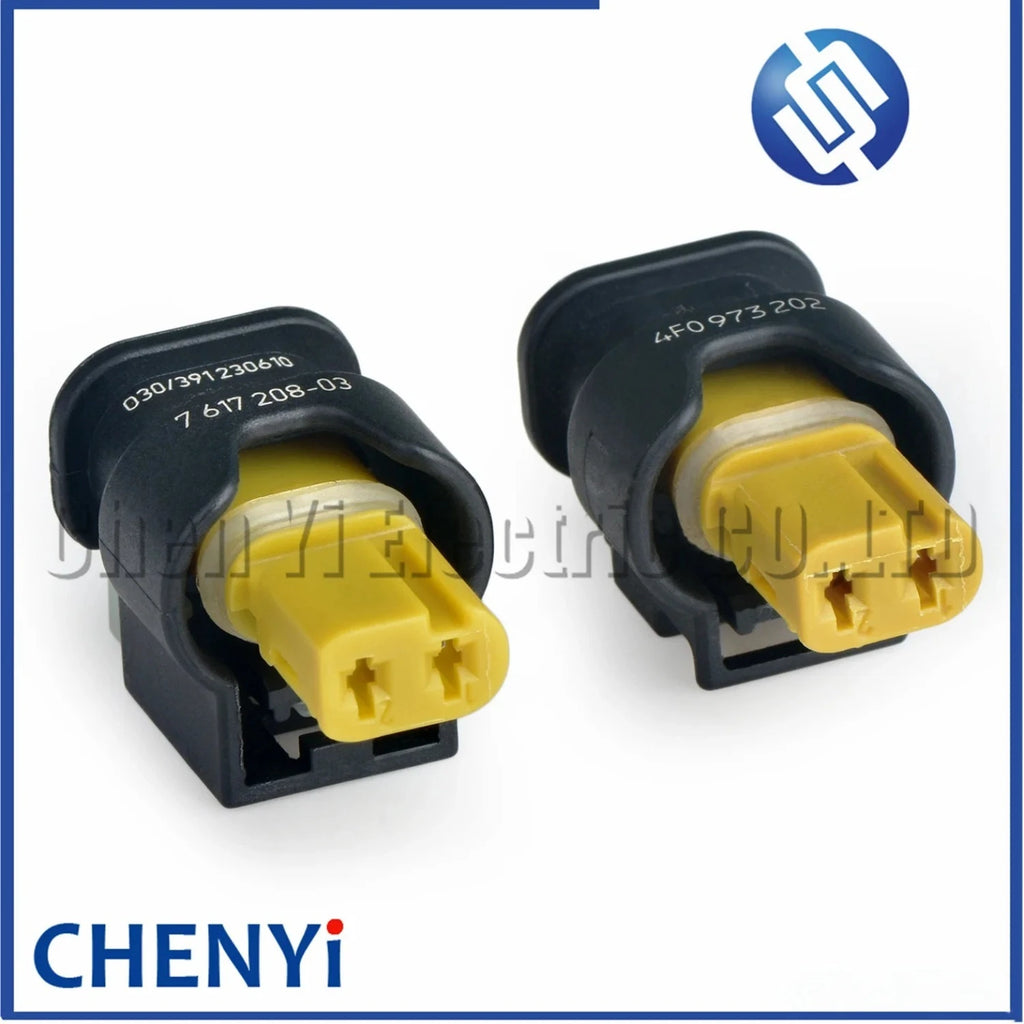 2 Pin Auto connector fuel injector solenoid valve camshaft Plug 7617208-03 805-120-527 4F0973202 A0005456019