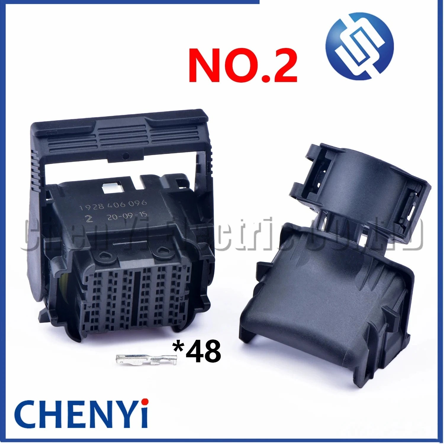 48 Pin/way Auto waterproof connector ECU Plug 1928406096 1928406097 1928406098 1928406099 NO.2 NO.3 NO.6 NO.7 For MD1