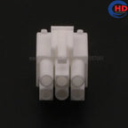 6pin auto waterproof electric plastic wire harness connector ELP-06V