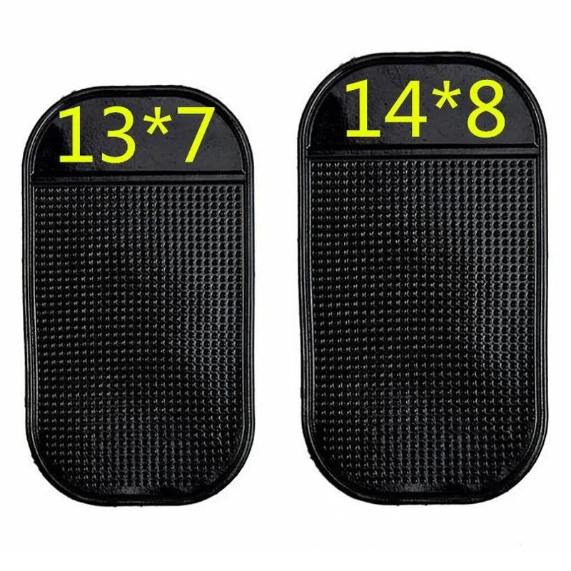 Car Dashboard Anti-Slip Rubber Pad Universal Non-Slip Car Adhesive Mat for Phones Sunglasses Keys Electronic Devices Organizer