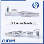 50 pcs 1.5 3.5 6.3 mm auto male or female crimp wire terminal pins and rubber seals 964286-1 964274-2 964296-1 926965-1