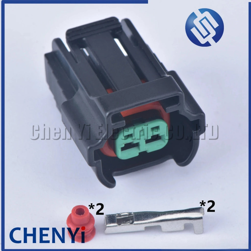 2 Pin female Auto waterproof connector Fuel injector wiring harness Plug 06A973722 6189-0735 6189-0785 06A 973 722
