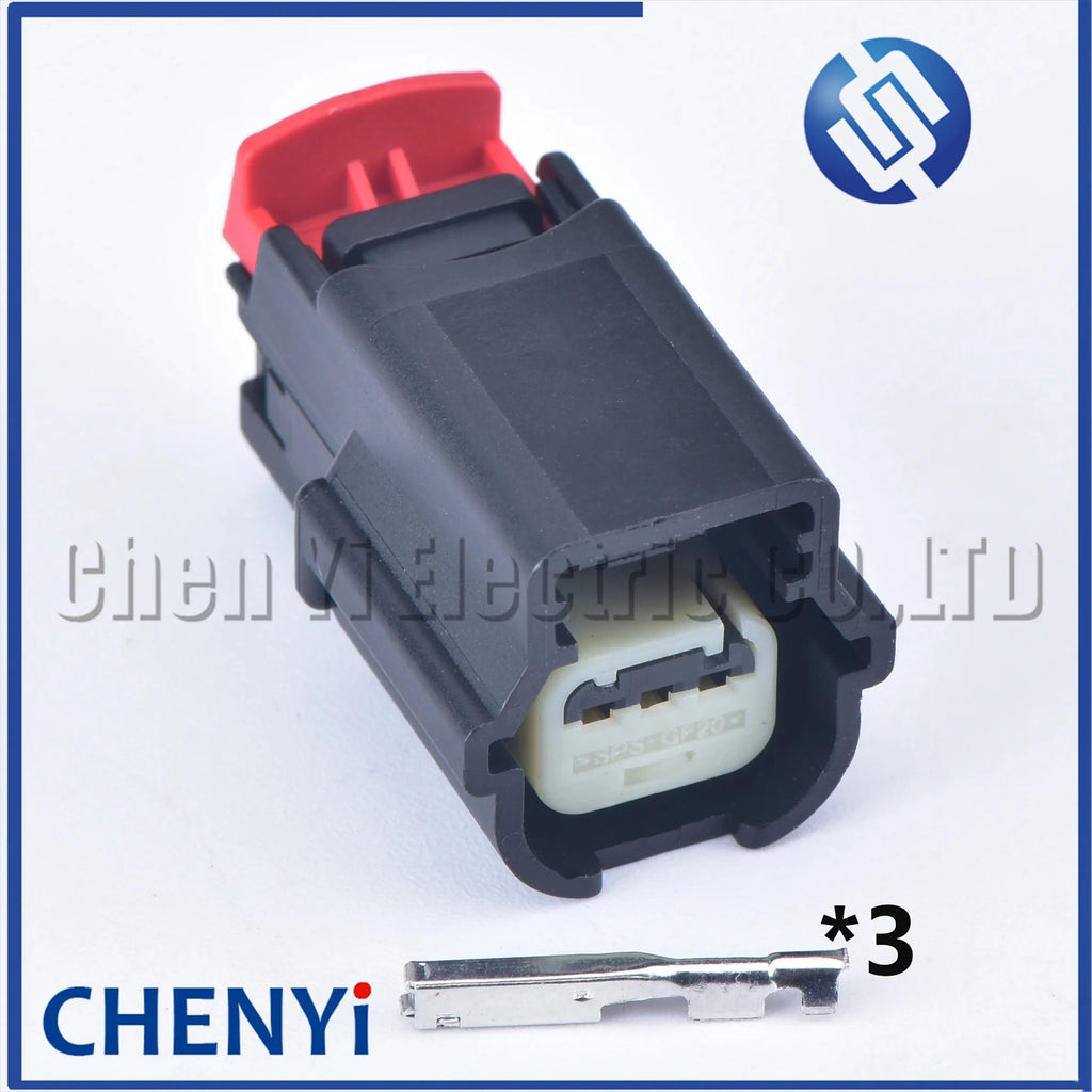3 Pin auto waterproof connector Car reversing radar harness plug 31404-3110 13394368 13295029 13368131 13242365 For Ford Toyota