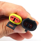 1-10Sets Automotive 2 Pin Way Wire Waterproof Electrical Connectors Suitable for Trucks Ship Jet Ski Scooter Car and Ship