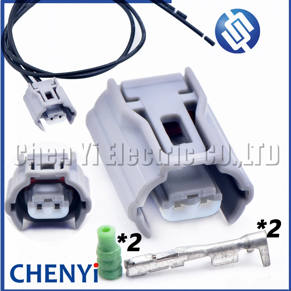 2 Pin Automobile waterproof connector side mirrors reverse mirror turn signal harness Plug For Toyota Corolla Camry Levin Tacoma