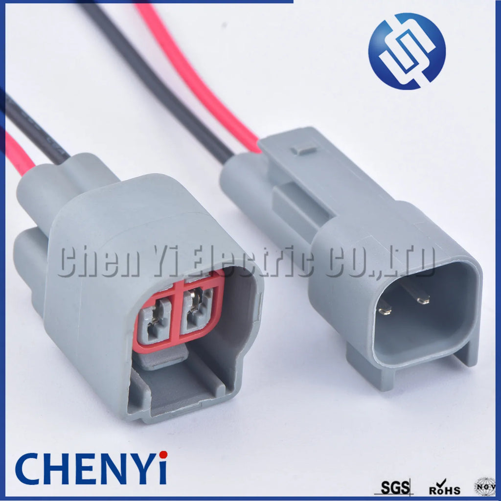 2 Pin Car Connector License plate lamp Fog Lights Bulb Holder Socket plug 6R3Z-13411-BA For Ford Focus Mustang Mondeo Carnival