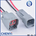 2 Pin Car Connector License plate lamp Fog Lights Bulb Holder Socket plug 6R3Z-13411-BA For Ford Focus Mustang Mondeo Carnival