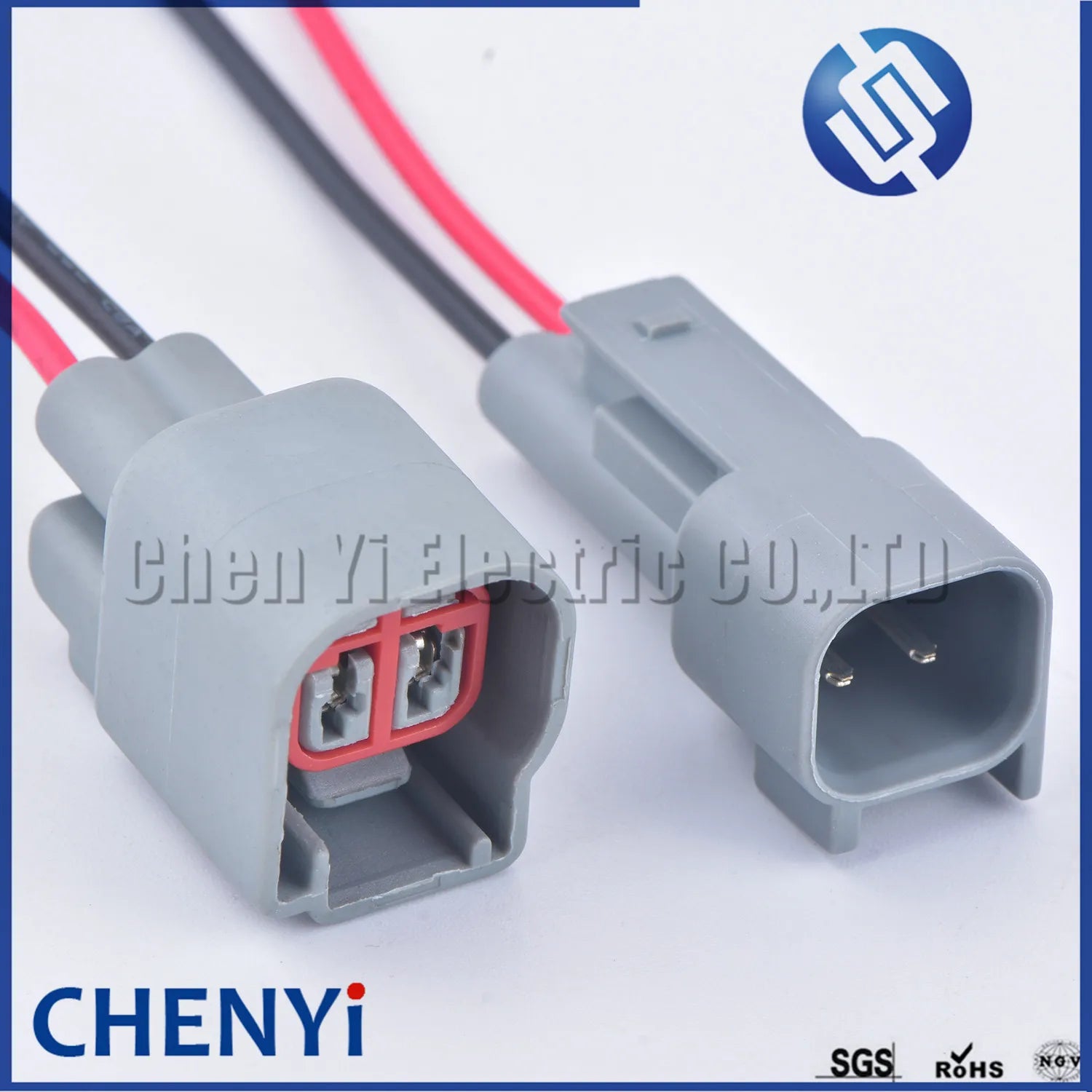 2 Pin Car Connector License plate lamp Fog Lights Bulb Holder Socket plug 6R3Z-13411-BA For Ford Focus Mustang Mondeo Carnival