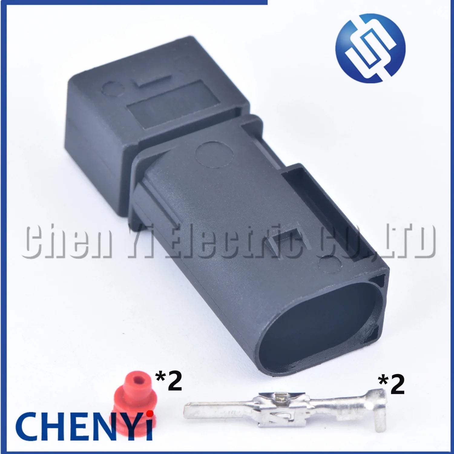 2 Pin female Automobile waterproof connector Car generator plug Oil pump Wire harness plug 1-967412-1