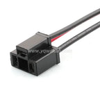 3pin auto waterproof electric plastic wire harness connector HD033-7.8-21