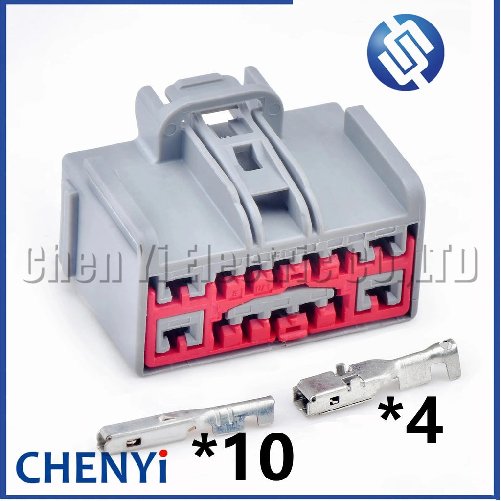 14 Pin Automotive connector Car body control module amplifier plug 7283-6447-40 For Land Rover Range Rover Jaguar Volvo Ford
