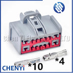 14 Pin Automotive connector Car body control module amplifier plug 7283-6447-40 For Land Rover Range Rover Jaguar Volvo Ford