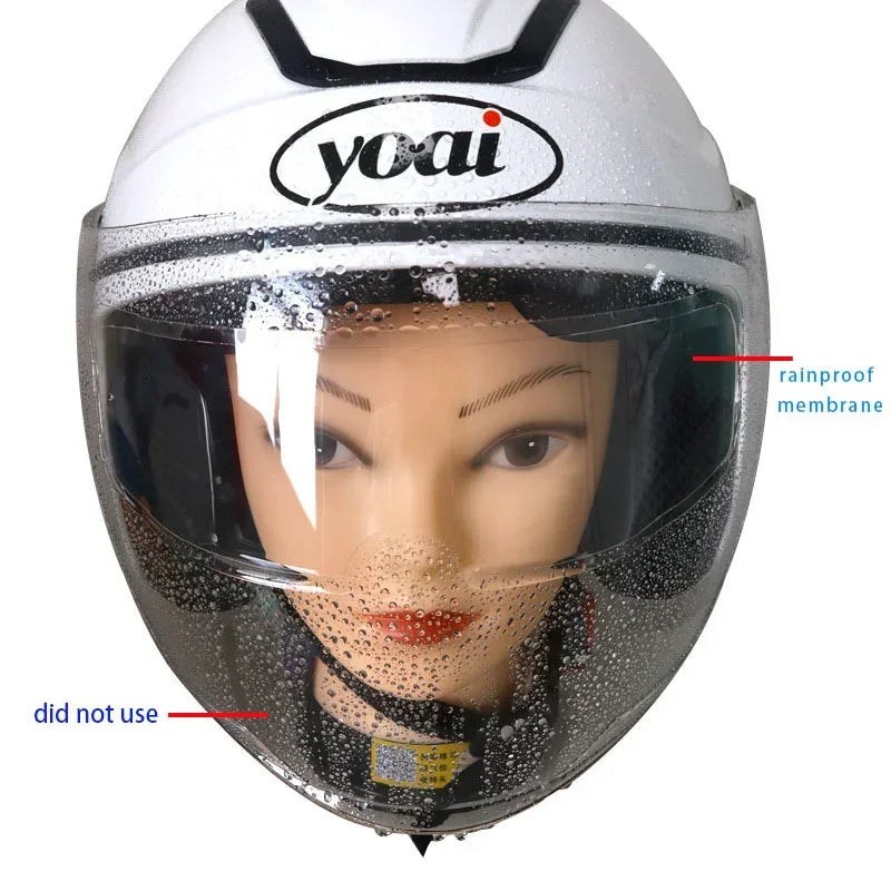 Proof Anti Fog Film for Motorcycle Helmet Universal Anti Fog Rain Resistant Shield Film Lens Nano Coating Sticker Amagi