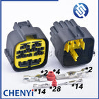16 Pin Auto waterproof connector male or female QLW2-16MA-B  QLW2-C-16F-B Automobile High Power Large Current Composite Plug