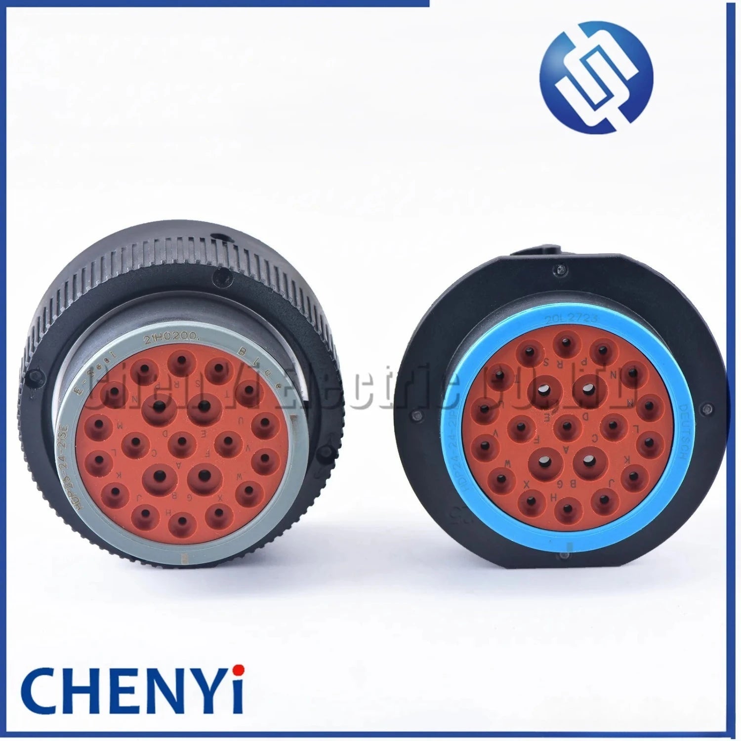21 Pins connector Cavities HDP26-24-21SE HDP24-24-21PE automotive waterproof plug With Pins For Deutsch HDP series
