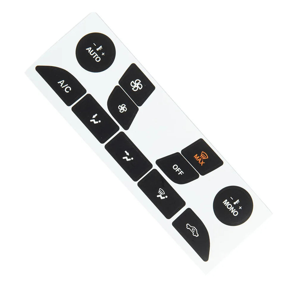 1 Set Car Air Condition Control Switch Button Repair Stickers For Ford Focus 1999 To 2005 Button Repair Sticker