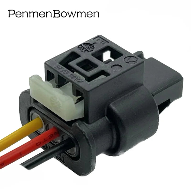 1 Set 3 Pin Car Reversing Radar Camshaft Sensor Electrical Connectors Plug Wire Harness 805-121-521 7615490-03 For Mercedes Benz