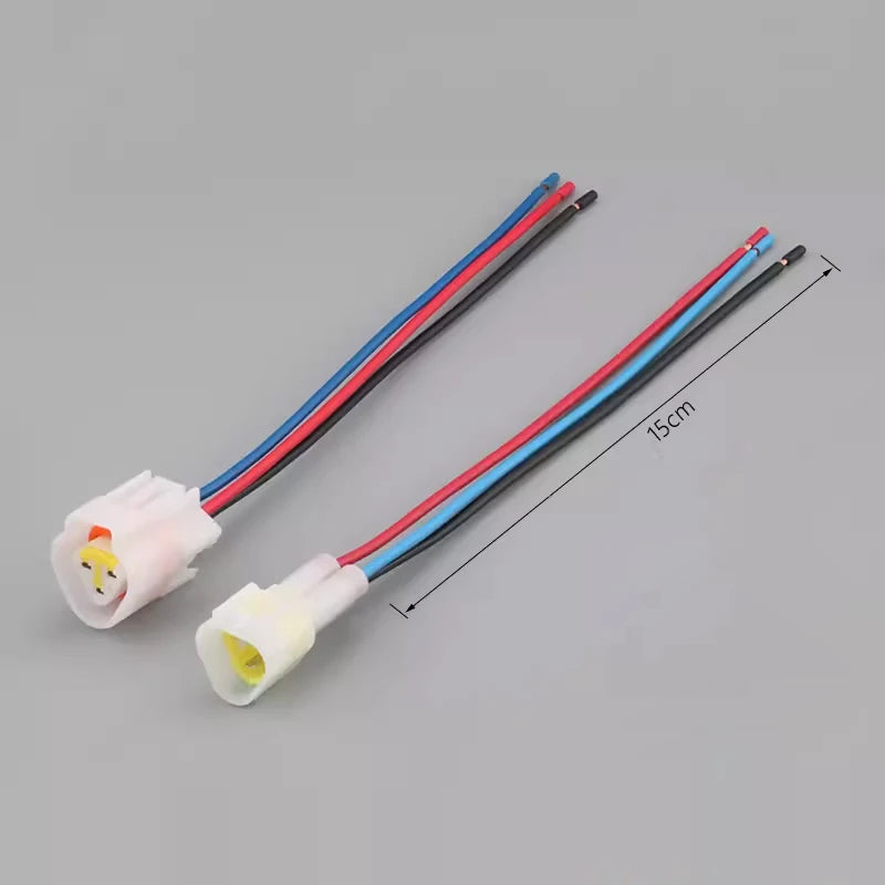 FW-C-3F-B FW-C-3M-B Automotive waterproof connector Flame out switch Solenoid valve plug 3p harness housing with terminal