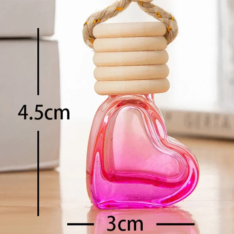 Perfume Bottle Ornament Hanging Empty Bottle Essential Oil Diffuser Fragrance Air Freshener Scent Car Interior Accessory Amagi