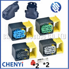 2 Pin female 6.3mm series Automotive waterproof connector wire harness Plug 1-1564542-1 2-1564542-1 3-1564542-1 4-1564542-1
