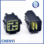 9 Pin black Automotive waterproof connector Motorcycle COP Ignition coil Wire Harness Plug FW-C-9F-B FW-C-9M-B With pins