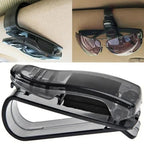 Universal Car Sunshade Glasses Case Sunglasses Clip Card Holder Bracket Fastener Pen Case Glasses Car Accessories Amagi