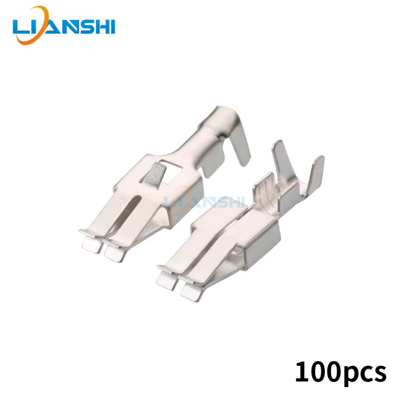 100pcs 925612-1 6.3 Automotive Connector terminal copper tinned DJ6212-E6.3B